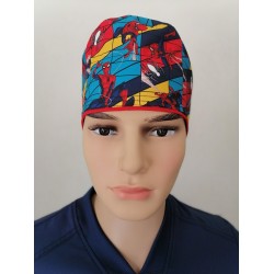 Gorro de Tela Mayan Scrubs Spiderman  Vintage
