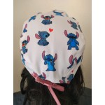 Gorro de tela mayan Scrubs Stich fondo blanco